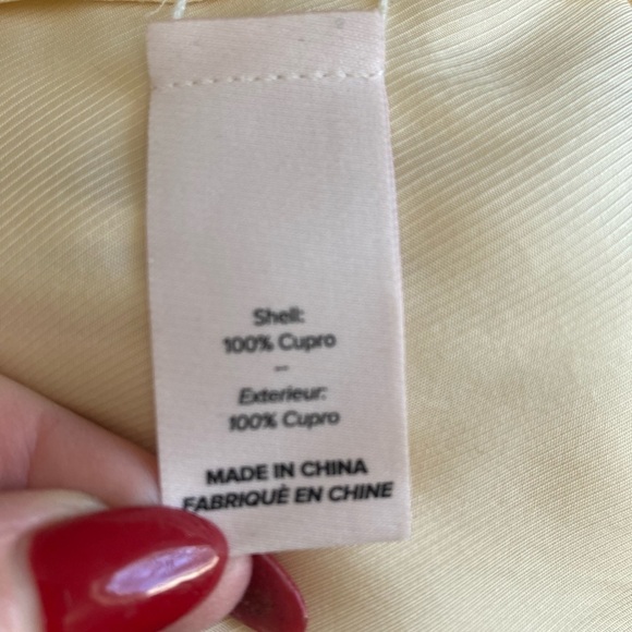 Cinq á Sept Rosalie Ruffle Button Front Shirt Oversized Silhouette Cream - Picture 11 of 16